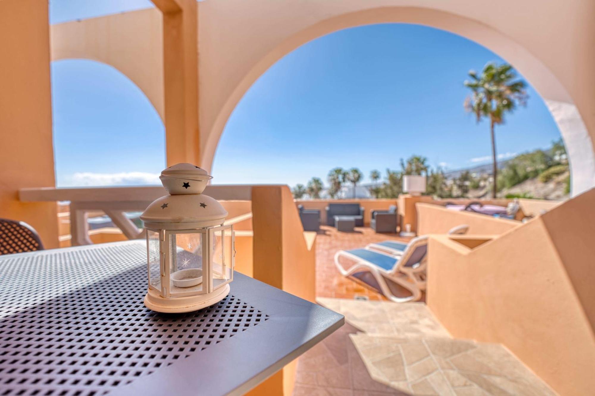 Estudio Con Terraza Y Vistas Espectaculares Ov302 Costa Adeje  Esterno foto