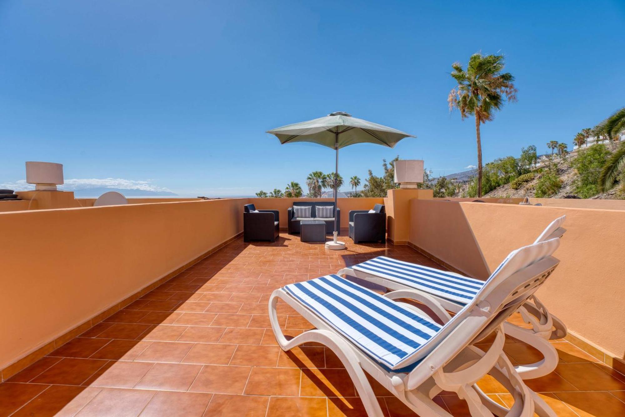 Estudio Con Terraza Y Vistas Espectaculares Ov302 Costa Adeje  Esterno foto