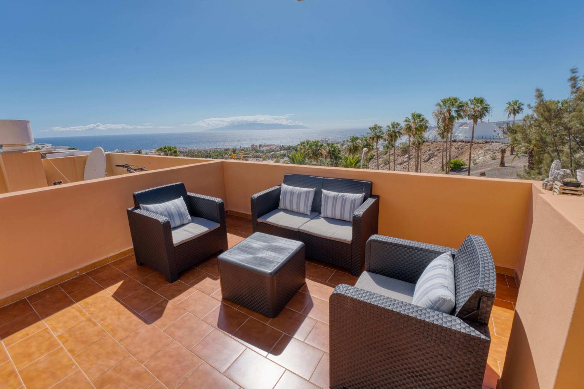 Estudio Con Terraza Y Vistas Espectaculares Ov302 Costa Adeje  Esterno foto