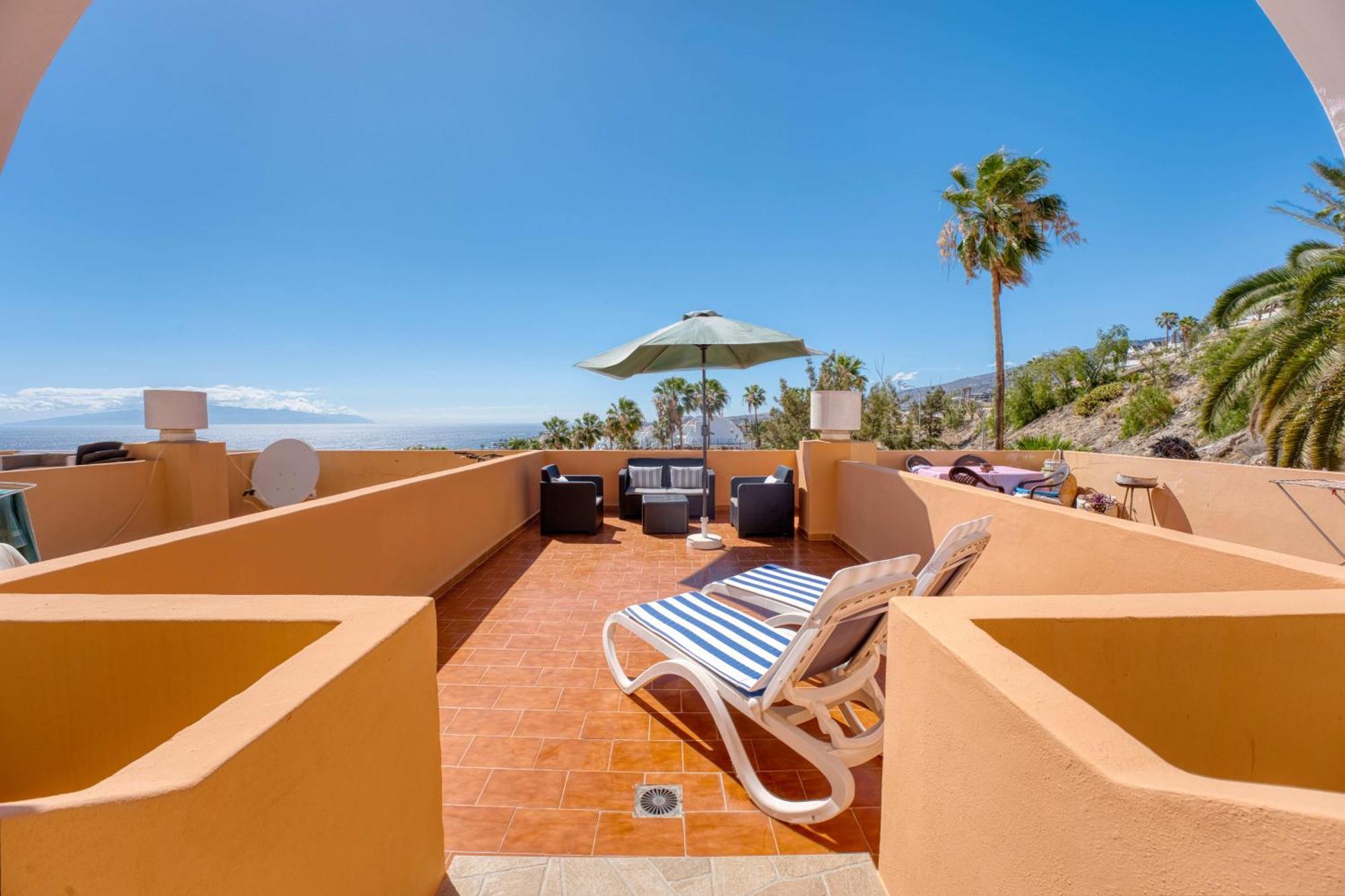 Estudio Con Terraza Y Vistas Espectaculares Ov302 Costa Adeje  Esterno foto