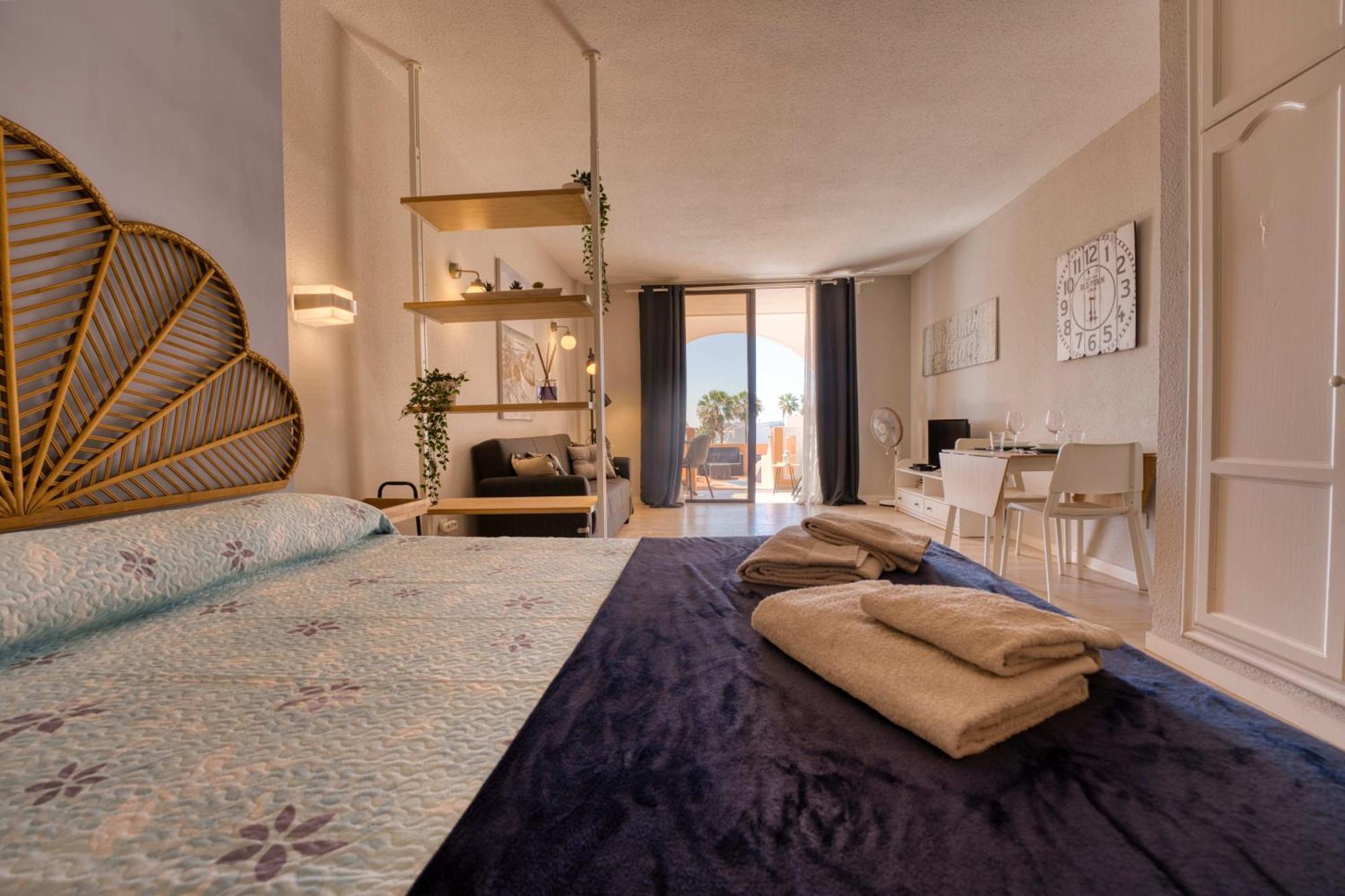 Estudio Con Terraza Y Vistas Espectaculares Ov302 Costa Adeje  Esterno foto